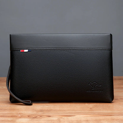 Pochette homme premium Noir / 26cmX16cmX2cm-Marron / 26cmX16cmX2cm-ShopGET® 