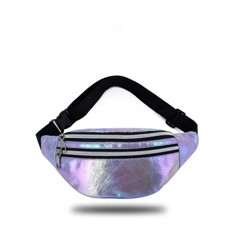 Sac banane femme argenté - ShopGET®