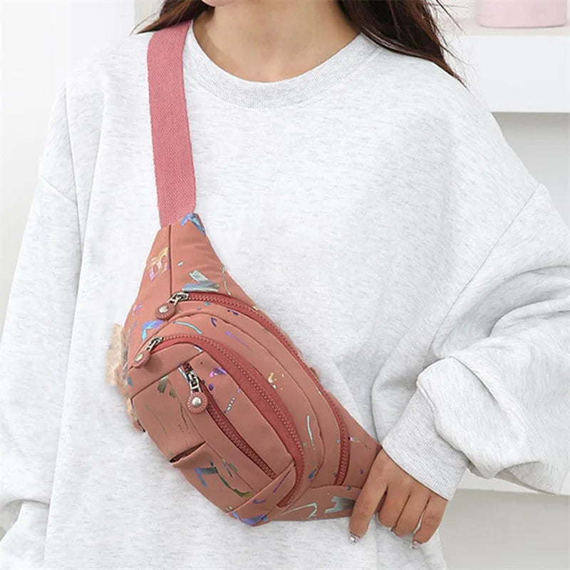 Sac banane femme en tissu solide - ShopGET®