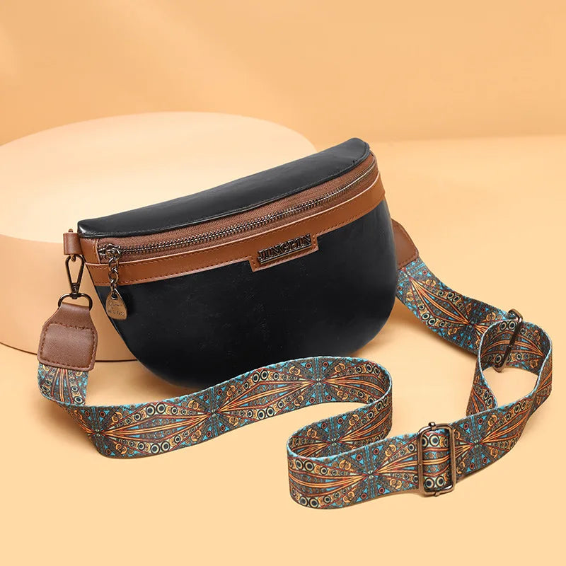 Sac banane femme cuir brillant - ShopGET®