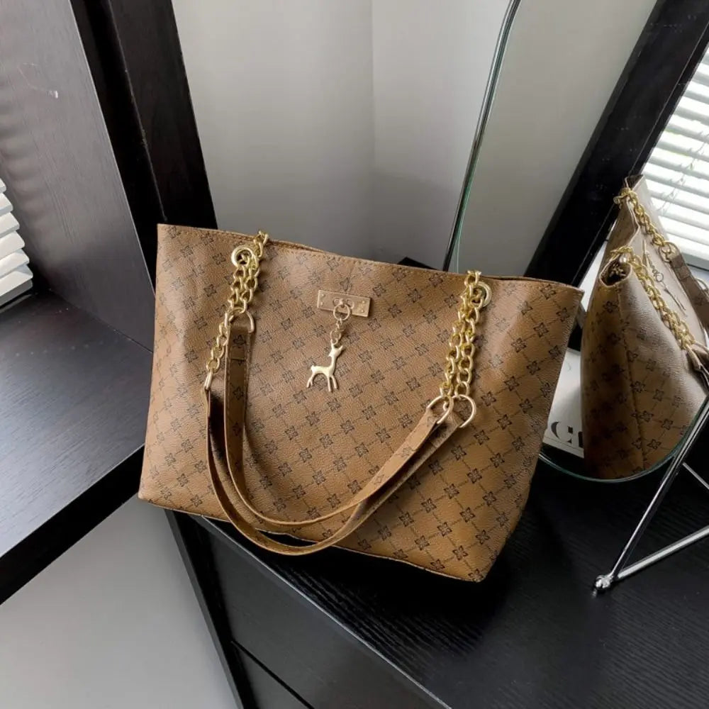 Sac cabas femme summer time Blanc-Noir-Jaune-Marron-ShopGET® 