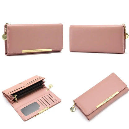 Pochette femme classe Rose-Rouge-Marron-Noir-Vert-Bleu-ShopGET® 