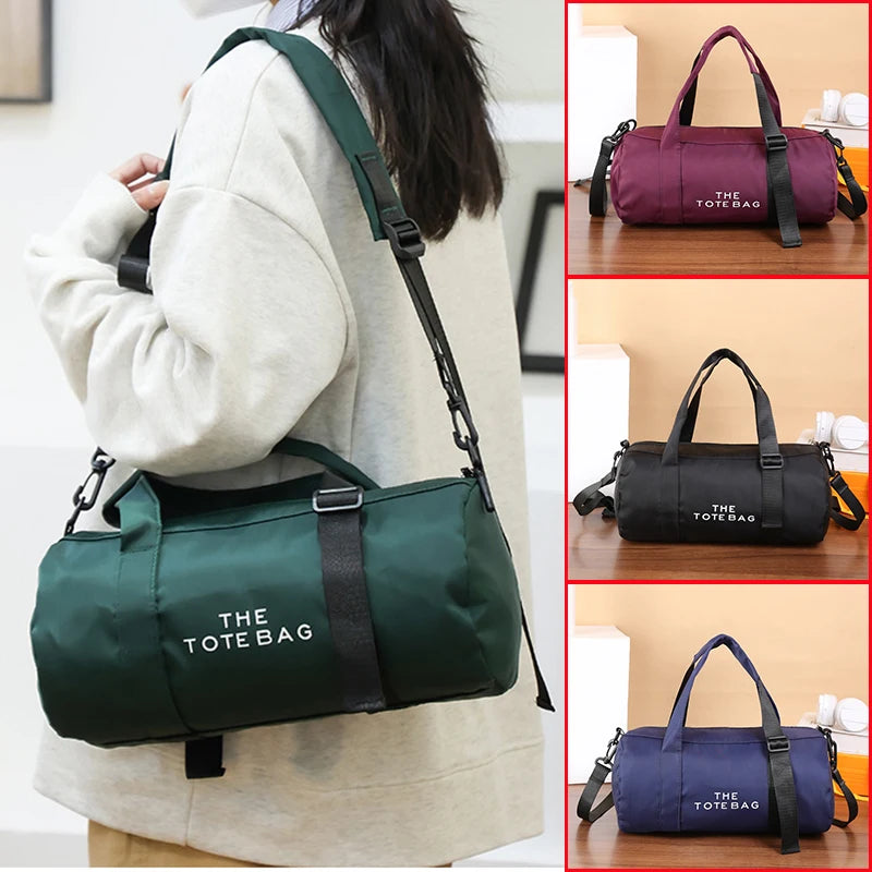 Sac polochon the tote bag Noir-Gris-Vert-ShopGET® 