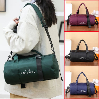 Sac polochon the tote bag Noir-Gris-Vert-ShopGET® 