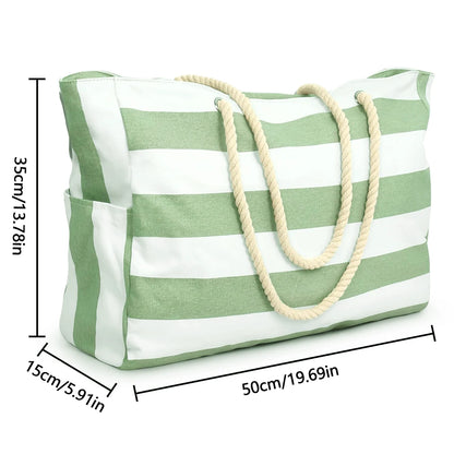 Sac de courses avec fermeture Noir-Bleu-Gris-Vert-Jaune-Azure-Matcha-ShopGET® 