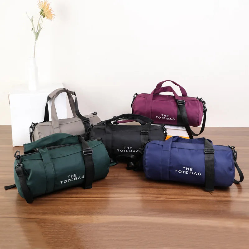 Sac polochon the tote bag Noir-Gris-Vert-ShopGET® 
