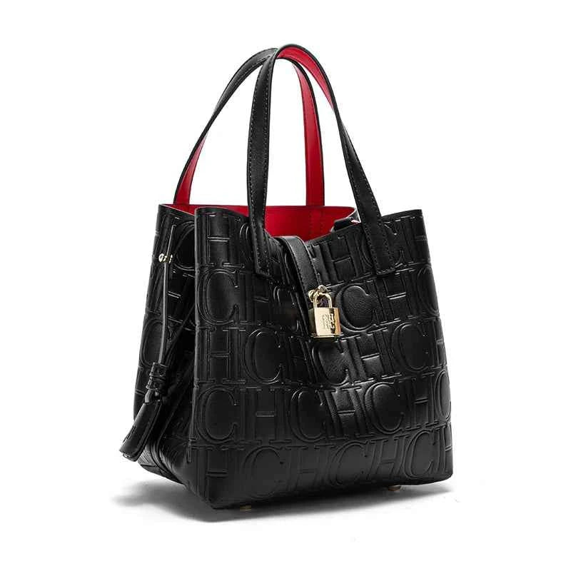 Sac cabas femme classic retro Burgundy-Argent-Gold-Vert-Kaki-Marron-Noir-ShopGET® 