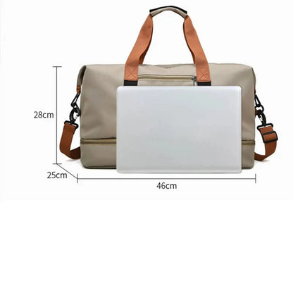 Sac weekend homme magnifique et coloré Kaki-Bleu-Gris-Noir-Vert-Rose-Jaune-Rouge-Bleu Feuille-ShopGET® 