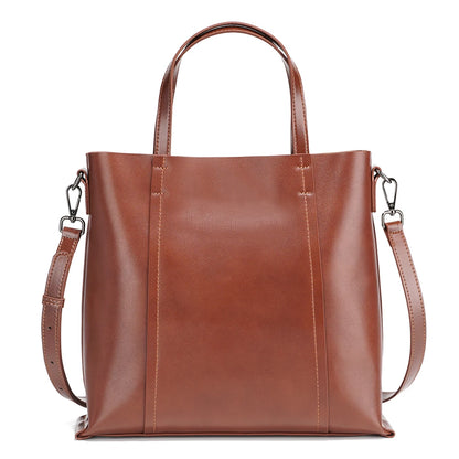 Sac cabas noir vintage à bandoulière femme Café-Vert-Apricot-Marron-Noir-ShopGET® 