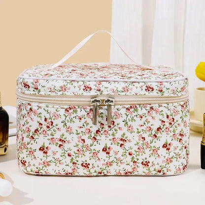 Grande trousse de toilette femme coton - ShopGET®