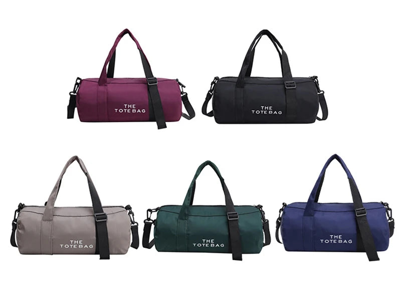 Sac polochon the tote bag Noir-Gris-Vert-ShopGET® 