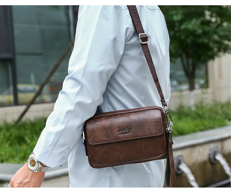 Grande trousse de toilette homme à bandoulière - ShopGET®
