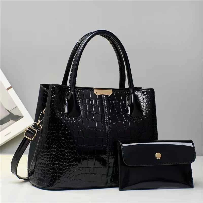 Sac cabas femme cuir chic Rouge-Pourpre-Marron-Chocolaté-Bleu-Noir-ShopGET® 