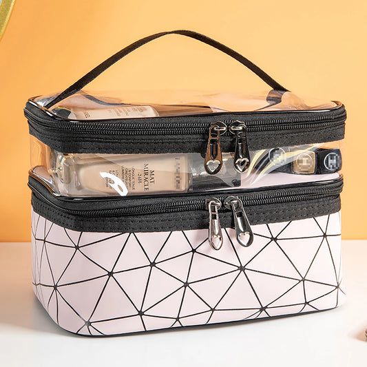 Trousse de toilette transparente haut - ShopGET®
