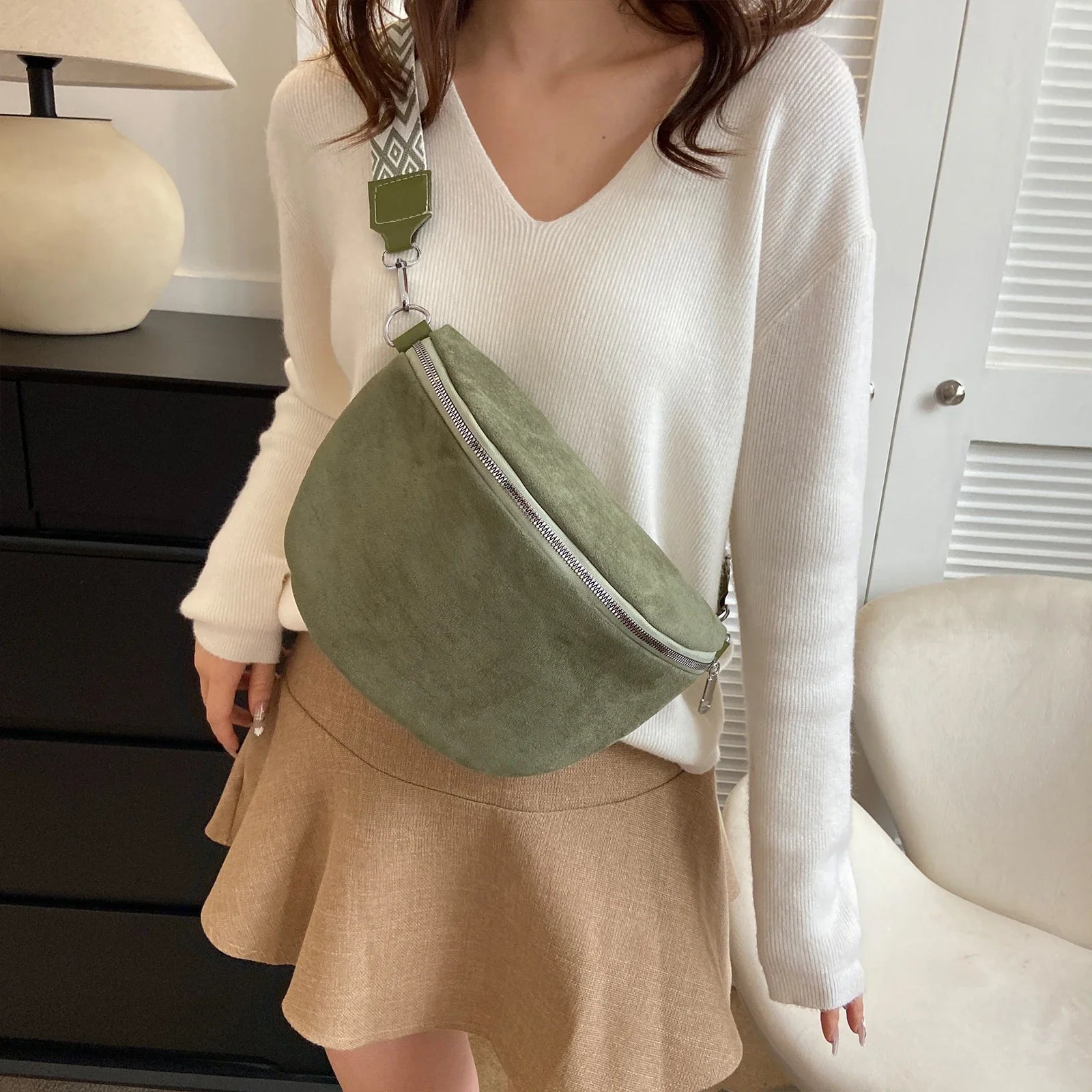 Sac banane femme camel marron - ShopGET®