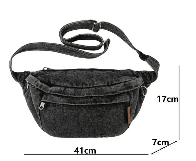 Sac banane homme bleu marine - ShopGET®