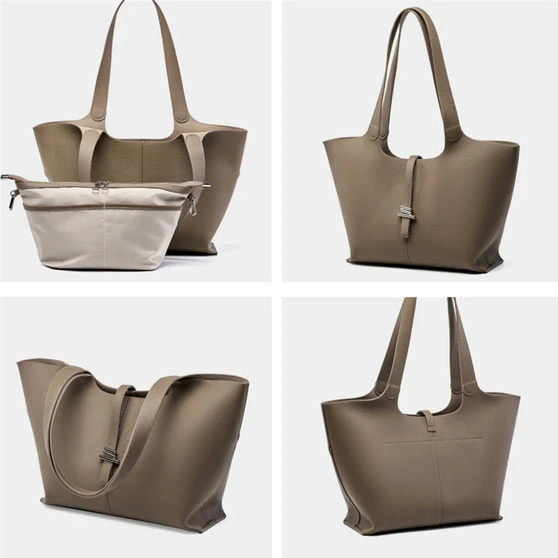 Sac cabas noir burminsa Noir-Gris-ShopGET® 