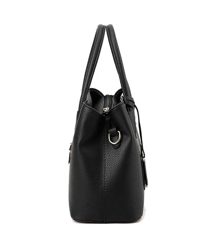 Sac cabas en cuir vintage Pourpre / 30x13x22cm-Rose / 30x13x22cm-Beige / 30x13x22cm-wine rouge / 30x13x22cm-Noir / 30x13x22cm-Gris / 30x13x22cm-Bleu / 30x13x22cm-ShopGET® 