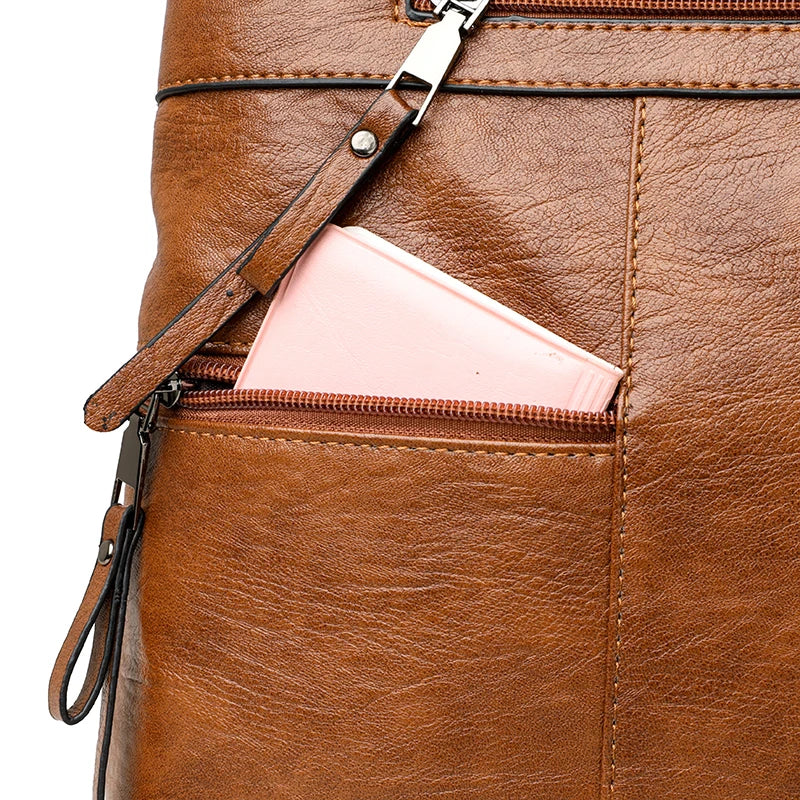 Sac cabas femme rectangulaire Gris-Marron-Jaune-Noir-ShopGET® 