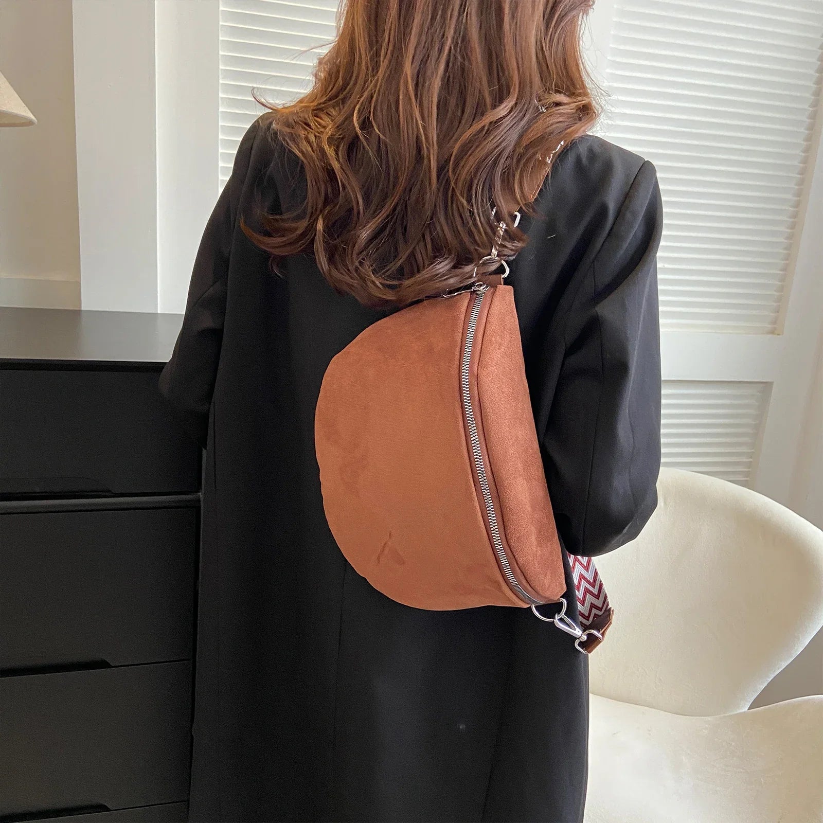 Sac banane femme camel marron - ShopGET®