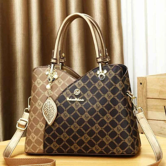 Sac cabas femme bandoulière Burgundy-Champagne-ShopGET® 