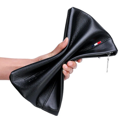 Pochette homme premium Noir / 26cmX16cmX2cm-Marron / 26cmX16cmX2cm-ShopGET® 
