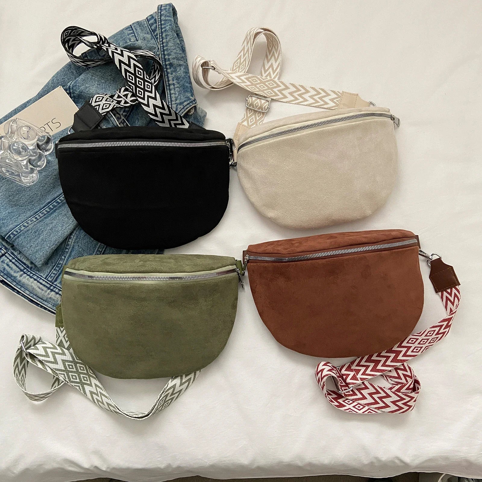 Sac banane femme camel marron - ShopGET®