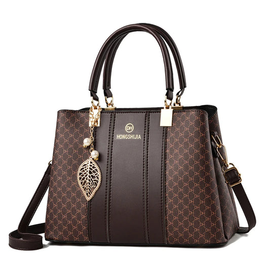 Sac cabas femme élégant Sky Bleu-Café-Noir-Rose-Orange-ShopGET® 