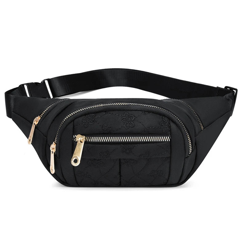Sac banane femme en tissu solide - ShopGET®