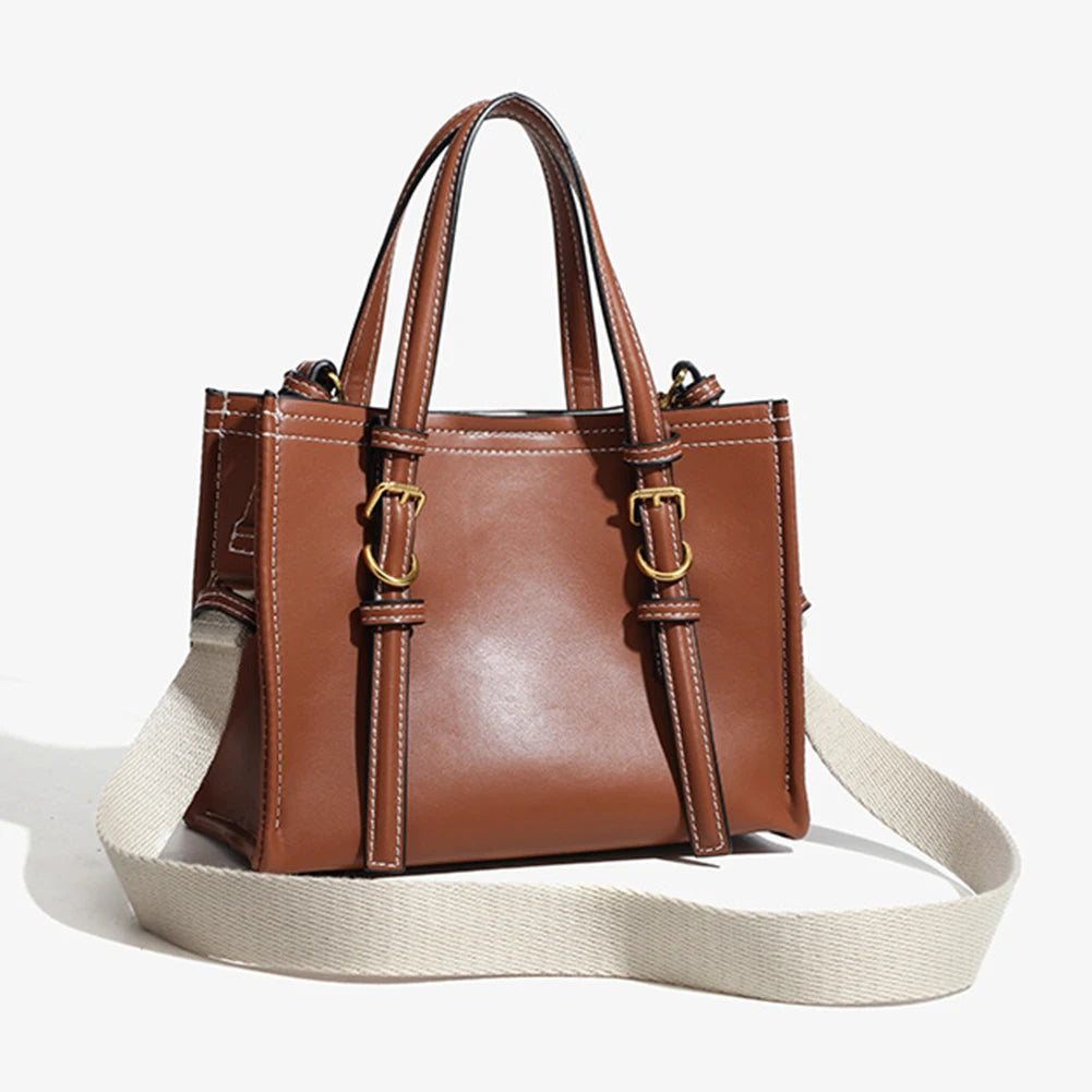 Grand sac cabas en cuir noir Noir / OFFERTE-Beige / OFFERTE-Marron / OFFERTE-ShopGET® 