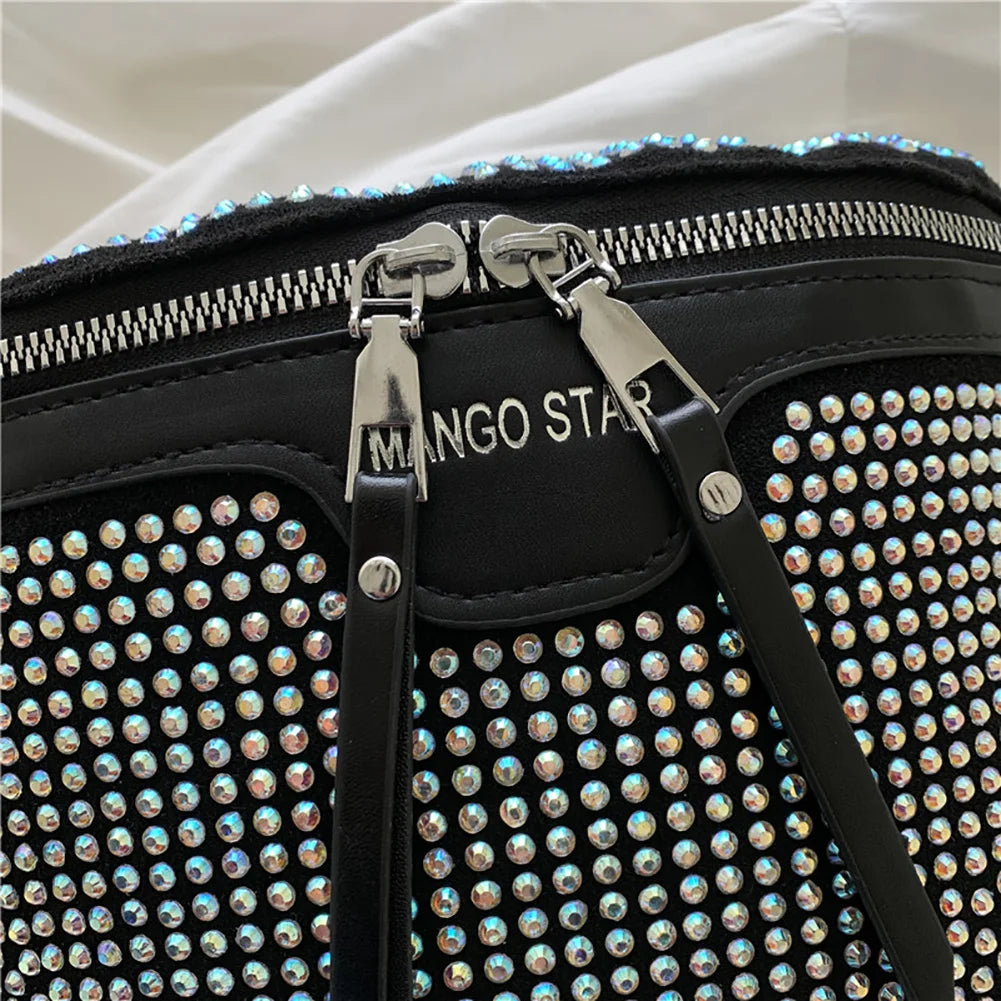 Sac banane femme noir cuir - ShopGET®