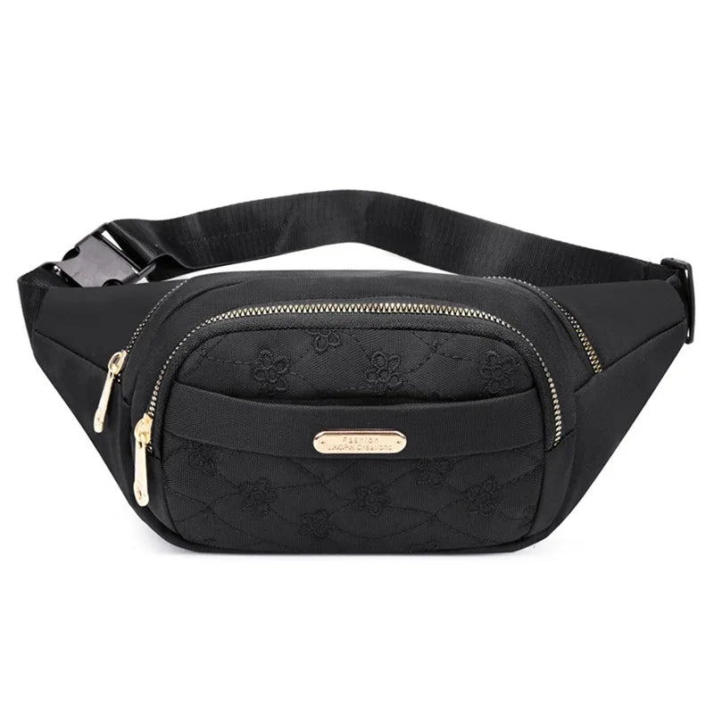 Sac banane femme en tissu solide - ShopGET®