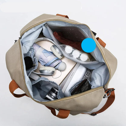 Sac weekend homme magnifique et coloré Kaki-Bleu-Gris-Noir-Vert-Rose-Jaune-Rouge-Bleu Feuille-ShopGET® 