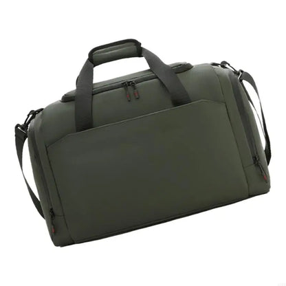 Sac weekend tissu pour femme Beige-Vert-Noir-ShopGET® 