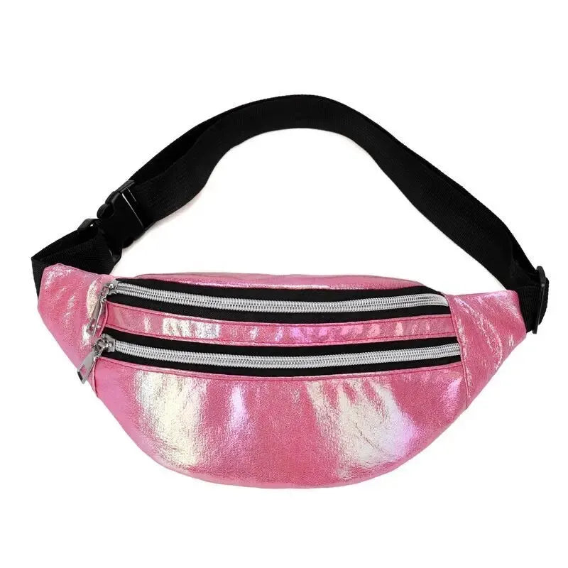Sac banane femme argenté - ShopGET®