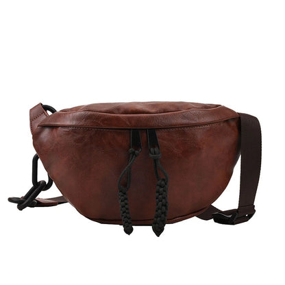Patron sac banane en cuir pour femme