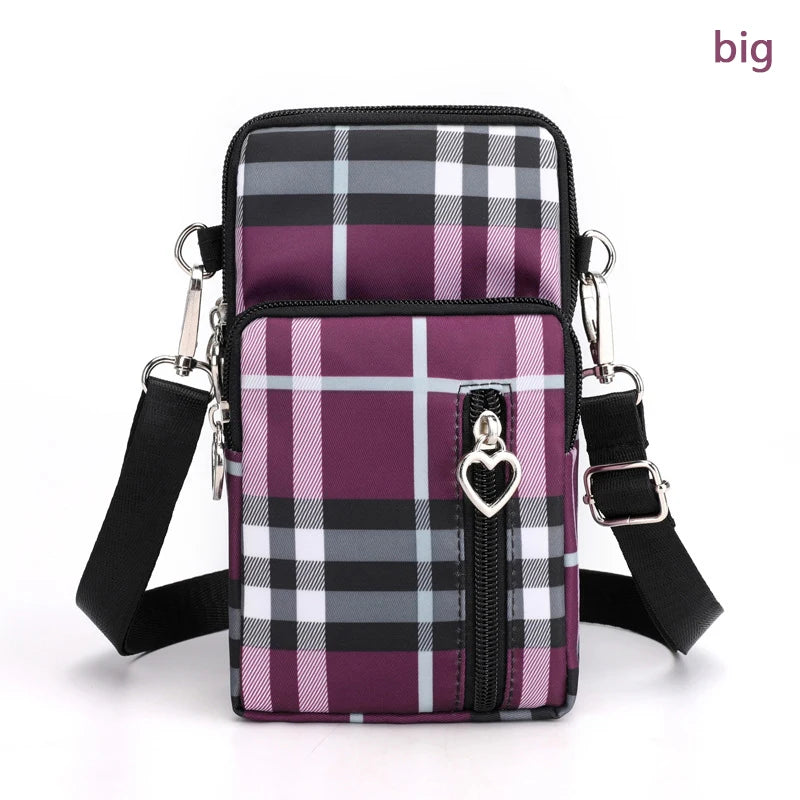 Pochette téléphone géométrique messenger - ShopGET®