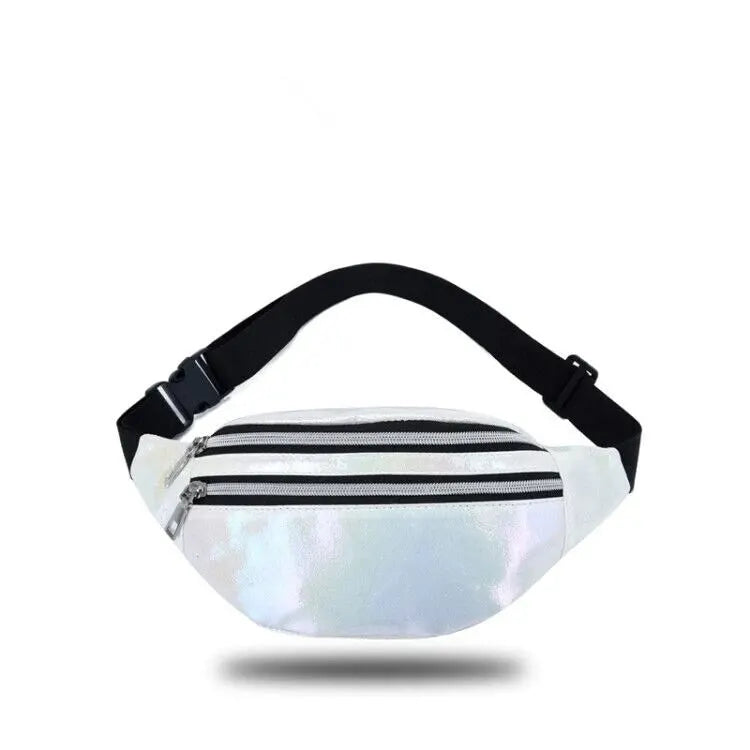 Sac banane femme argenté - ShopGET®