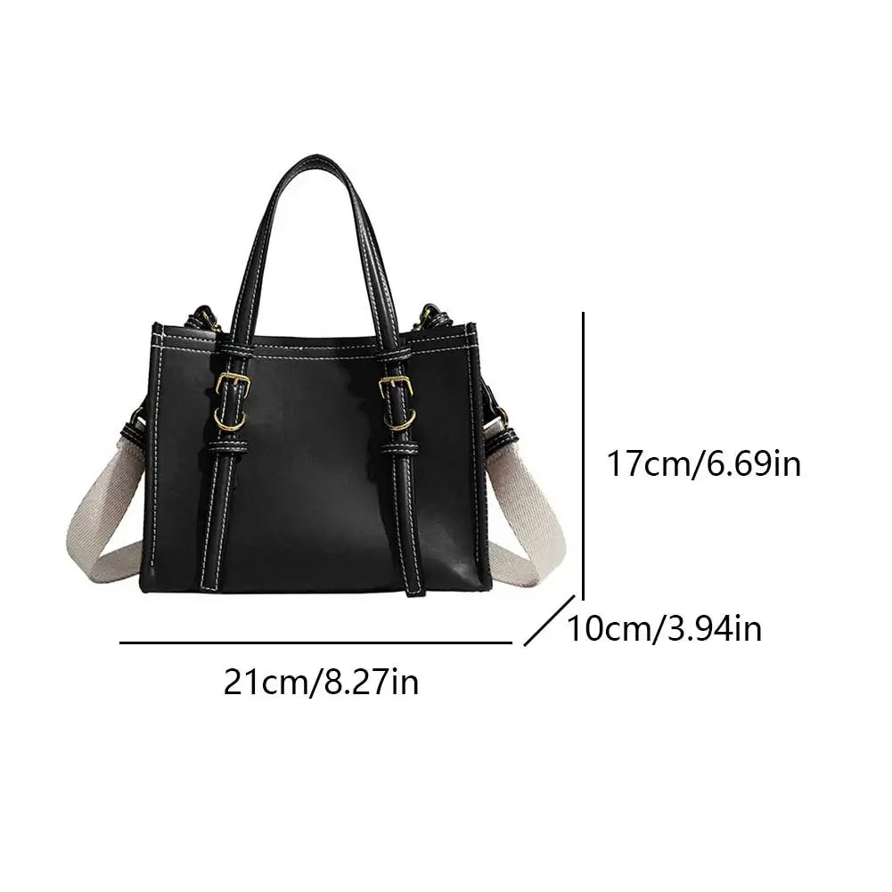 Grand sac cabas en cuir noir Noir / OFFERTE-Beige / OFFERTE-Marron / OFFERTE-ShopGET® 