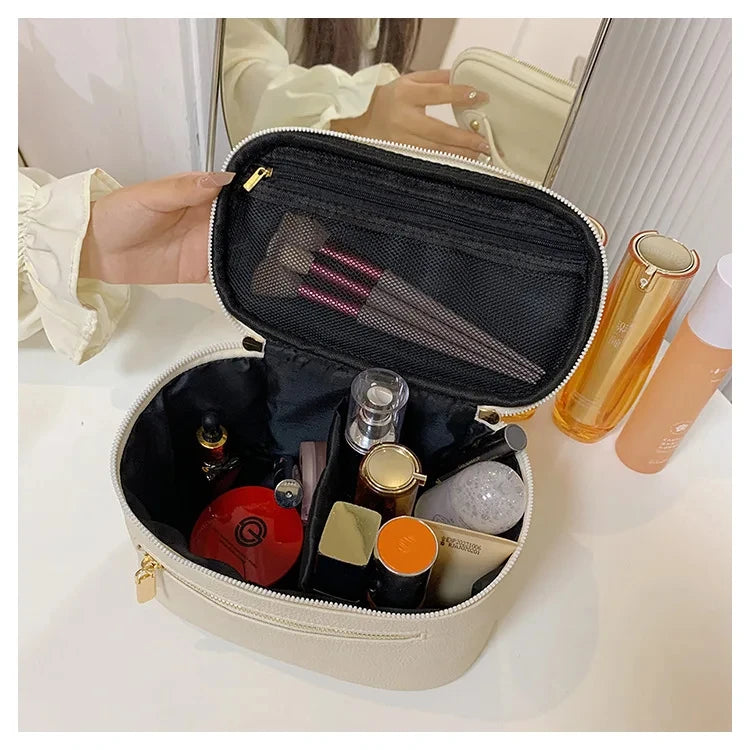 Trousse maquillage compartiment à fermeture éclair - ShopGET®