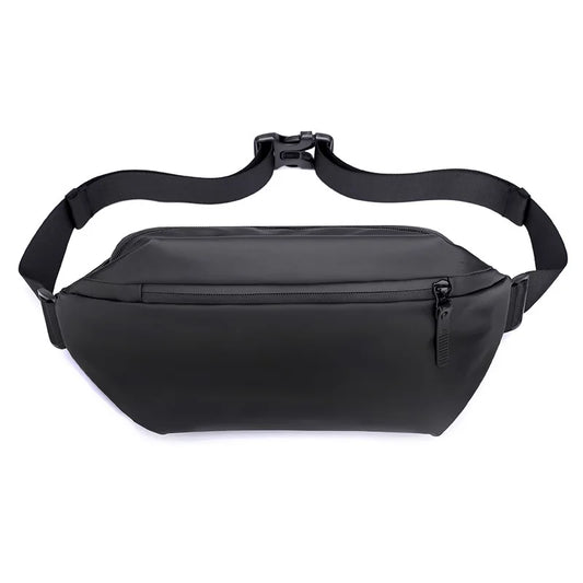 Sac banane noir pour homme