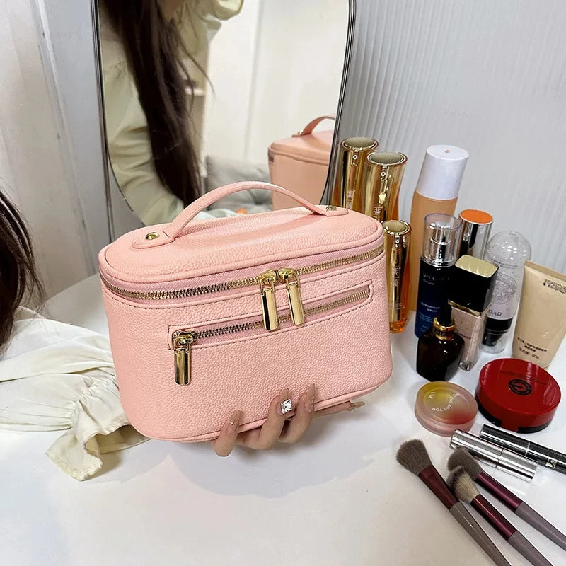 Trousse maquillage compartiment à fermeture éclair - ShopGET®