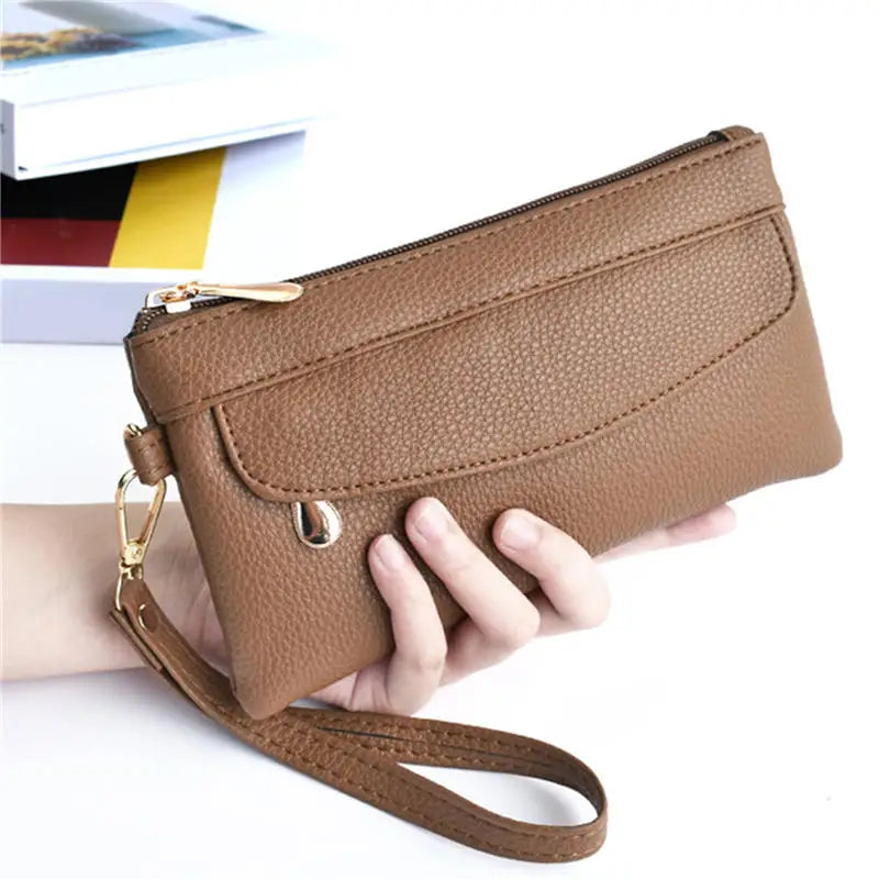 Pochette femme de ville Noir-Rouge-Marron-Vert-Beige-Camel-Rose-ShopGET® 