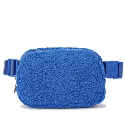 Sac banane velours kaki ceinture