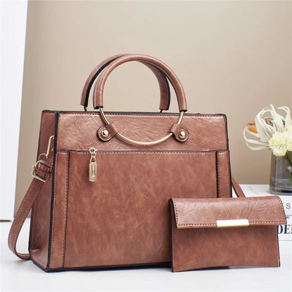 Sac cabas en cuir souple camel-Bleu-Vert-Noir-Rouge-Kaki-Rose-ShopGET® 