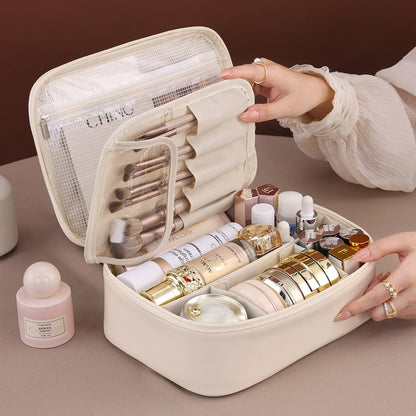 Trousse maquillage cuir femme - ShopGET®