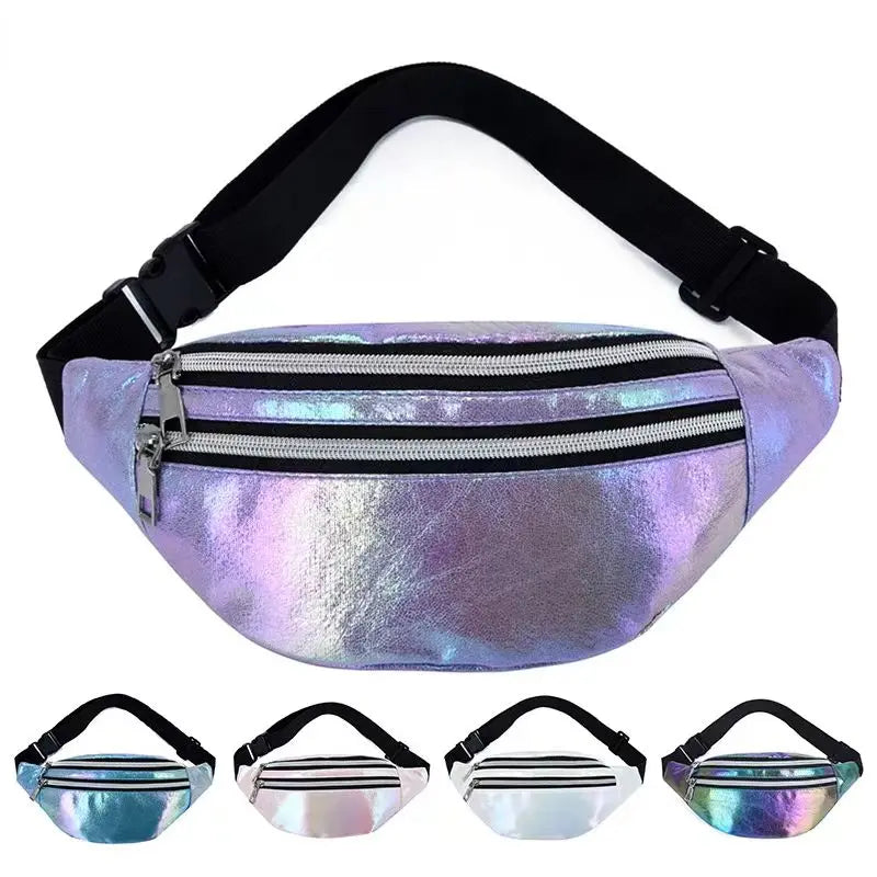 Sac banane femme argenté - ShopGET®