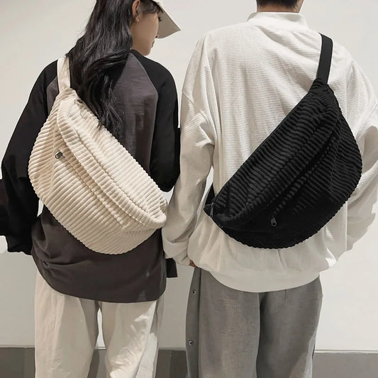 Sac banane homme velours de grande capacité - ShopGET®