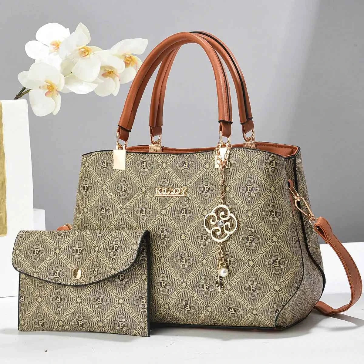 Sac cabas vintage femme Cofé-Chocolaté-Blanc-Ivory-Kaki-ShopGET® 