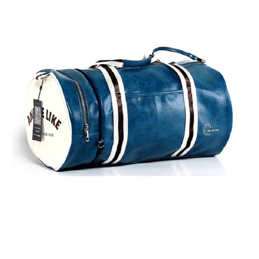 Sac polochon cuir Noir-Bleu-Noir Jaune-Vin Rouge-ShopGET® 